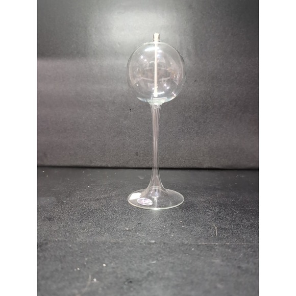 Firelight Sonata 8" Candle Lamp, Vintage Glass Oil‎ Lamp, Home Decor Light, Lamp - Picture 1 of 9